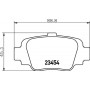 8DB 355 011-551 HELLA Комплект гальмівних колодок дисковий гальм