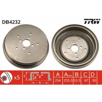 DB4232 TRW Гальмівний барабан