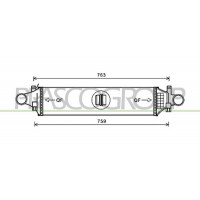 ME328N002 PRASCO Интеркулер
