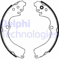 LS1604 DELPHI Комплект гальмівних колодок