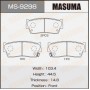 MS9298 MASUMA Колодки гальмівні