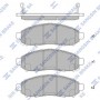SP1460A Hi-Q Комплект гальмівних колодок дисковий гальм