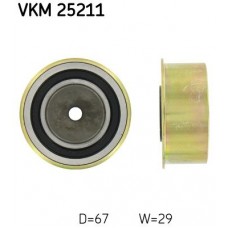VKM 25211 SKF Паразитный / Ведущий ролик, Зубчастий ремінь