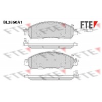 BL2860A1 FTE КомплеК т гальмівних колодок, дискове гальмо