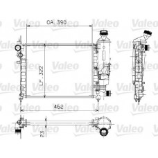 730372 VALEO Радіатор охолодження двигуна