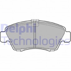 LP810 DELPHI КомплеК т гальмівних колодок, дискове гальмо