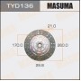 TYD136 MASUMA Диск зчеплення