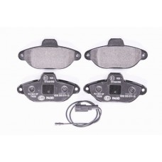 8DB 355 019-151 HELLA Комплект гальмівних колодок дисковий гальм