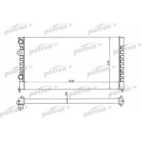 PRS3374 PATRON Радіатор охолодження двигуна