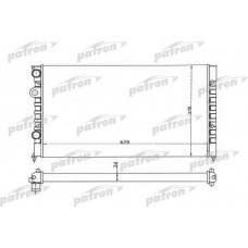 PRS3374 PATRON Радіатор охолодження двигуна