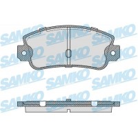 5SP106 SAMKO Комплект гальмівних колодок дисковий гальм