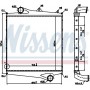 96961 NISSENS Интеркулер
