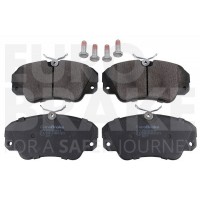 5502223611 EUROBRAKE Комплект гальмівних колодок дисковий гальм