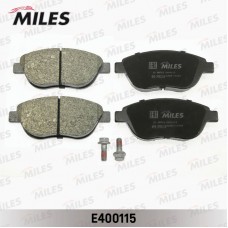 E400115 MILES КомплеК т гальмівних колодок, дискове гальмо