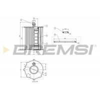 FL0022 BREMSI Масляний фільтр