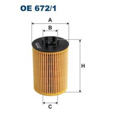 OE 672/1 FILTRON Масляний фільтр