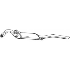 279-419 BOSAL Глушник вихлопних газів кінцевий