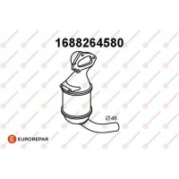 1688264580 EUROREPAR Катализатор