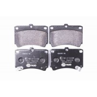 8DB 355 016-431 HELLA Комплект гальмівних колодок дисковий гальм