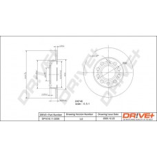 DP1010.11.0226 Dr!ve+ Гальмівний диск