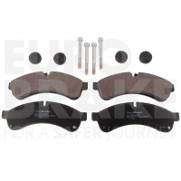 5502222387 EUROBRAKE Комплект гальмівних колодок дисковий гальм