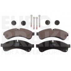 5502222387 EUROBRAKE Комплект гальмівних колодок дисковий гальм