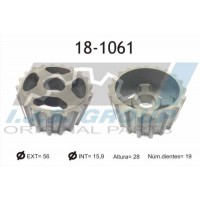18-1061 IJS GROUP Паразитный / Ведущий ролик, Зубчастий ремінь