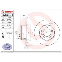 08.B829.10 BREMBO Гальмівний диск