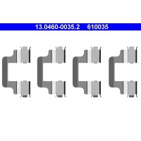 13.0460-0035.2 ATE Комплектуючі колодки дискового гальма
