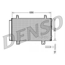 DCN51002 DENSO Конденсатор кондиціонера