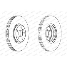 DDF1584C FERODO Гальмівний диск