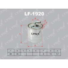 LF-1920 LYNXauto Паливний фільтр