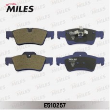 E510257 MILES Комплект гальмівних колодок дисковий гальм