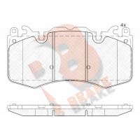 RB1956 R BRAKE Комплект гальмівних колодок дисковий гальм