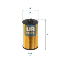 25.064.00 UFI Масляний фільтр