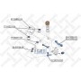 57-03894-SX STELLOX Ричаг незалежної підвіски колеса, подвеска колеса