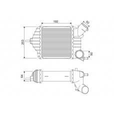 818725 VALEO Интеркулер