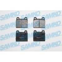 5SP026 SAMKO Комплект гальмівних колодок дисковий гальм