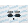 5SP1272 SAMKO Комплект гальмівних колодок дисковий гальм