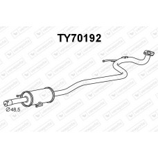 TY70192 VENEPORTE Предглушник вихлопних газів