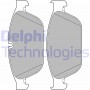 LP2239 DELPHI Комплект гальмівних колодок дисковий гальм