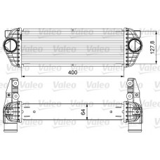 818607 VALEO Интеркулер