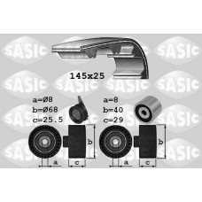 1756085 SASIC Комплект ременя ГРМ