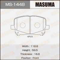 MS-1448 MASUMA Комплект гальмівних колодок