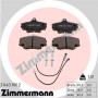 21463.180.2 ZIMMERMANN Комплект гальмівних колодок дисковий гальм