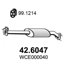 42.6047 ASSO Середній глушник вихлопних газів