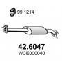42.6047 ASSO Середній глушник вихлопних газів