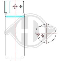 DCT1198 DIEDERICHS Осушувач кондиціонера