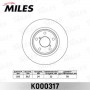 K000317 MILES Гальмівний диск