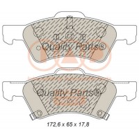 704-02014 IAP QUALITY PARTS Комплект гальмівних колодок дисковий гальм